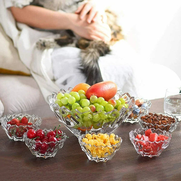 Crystal Clear 7pcs Bowl Set