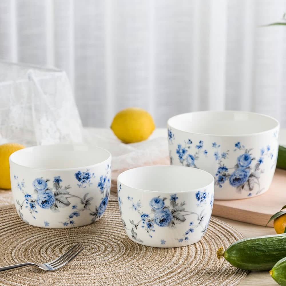 Floral 4 Pieces Bowl Set