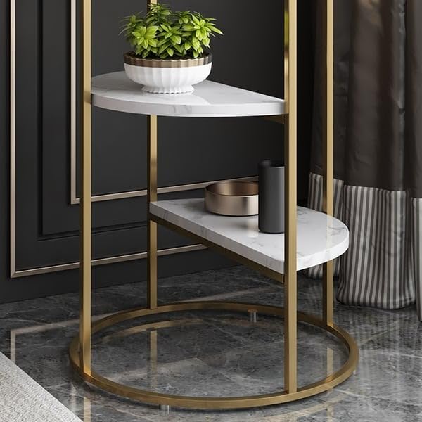 Golden Side Table (3 Tier)