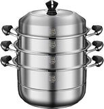 Stainless Steel Steamer pot, Soup pot, Hot pot