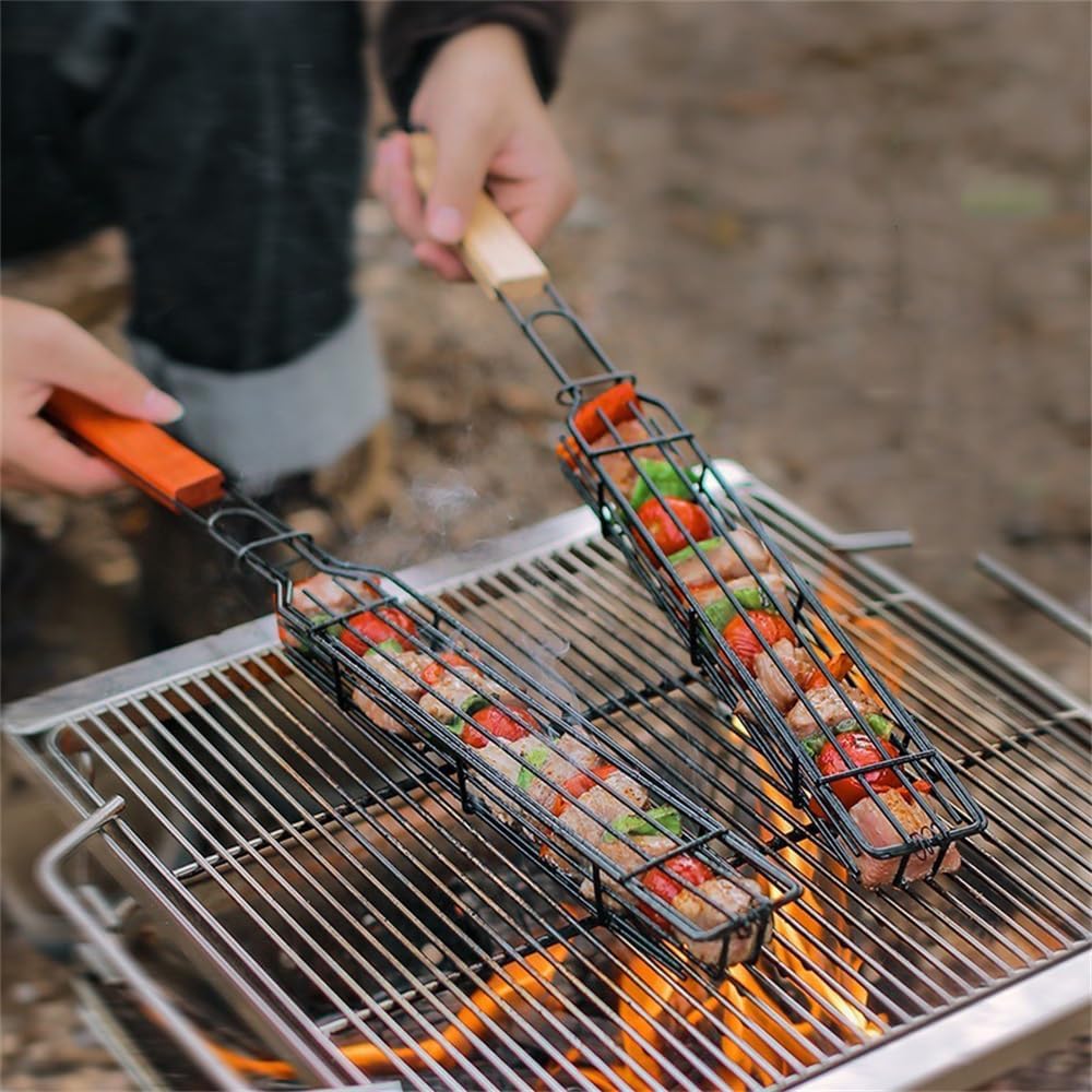 BBQ Roller Grill Basket-Pack of 2