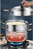 Stainless Steel Steamer pot, Soup pot, Hot pot