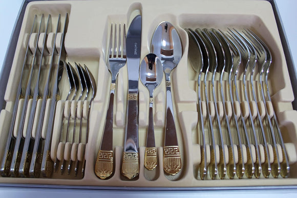 24-PCS versace pattern cutlery set
