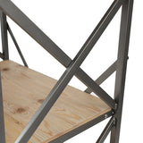 4-Shelf X Design Rack
