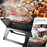 X Type Foldable Portable  Barbecue Grill