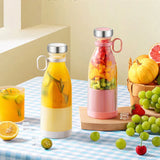 Portable Wireless Rechargeable Electric Fruit Blending Juicer