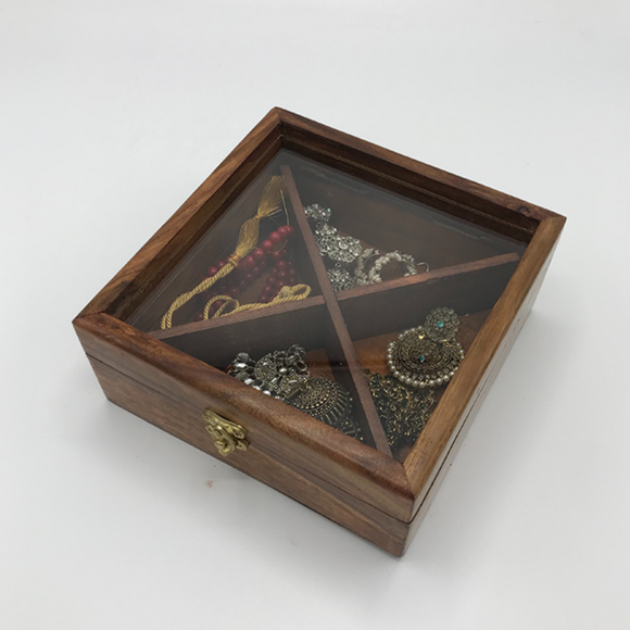 Rose Wood Jewelry Box