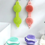 2 In 1 Silicone Bath Brush