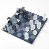 Frosted Glass Chess Set