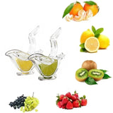 Manual Lemon Clip Portable Clear Fruit Juicer