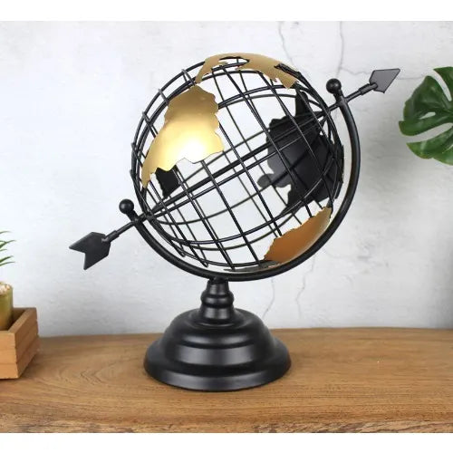 Black & Gold Globe