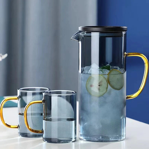 High Temperature Resistant Lemonade Glass Set 7pcs