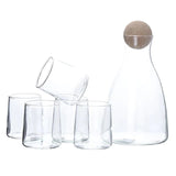 7-Pcs Cone Shaped Water Glass Set