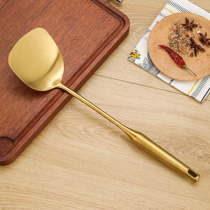 Golden Cooking Spoon