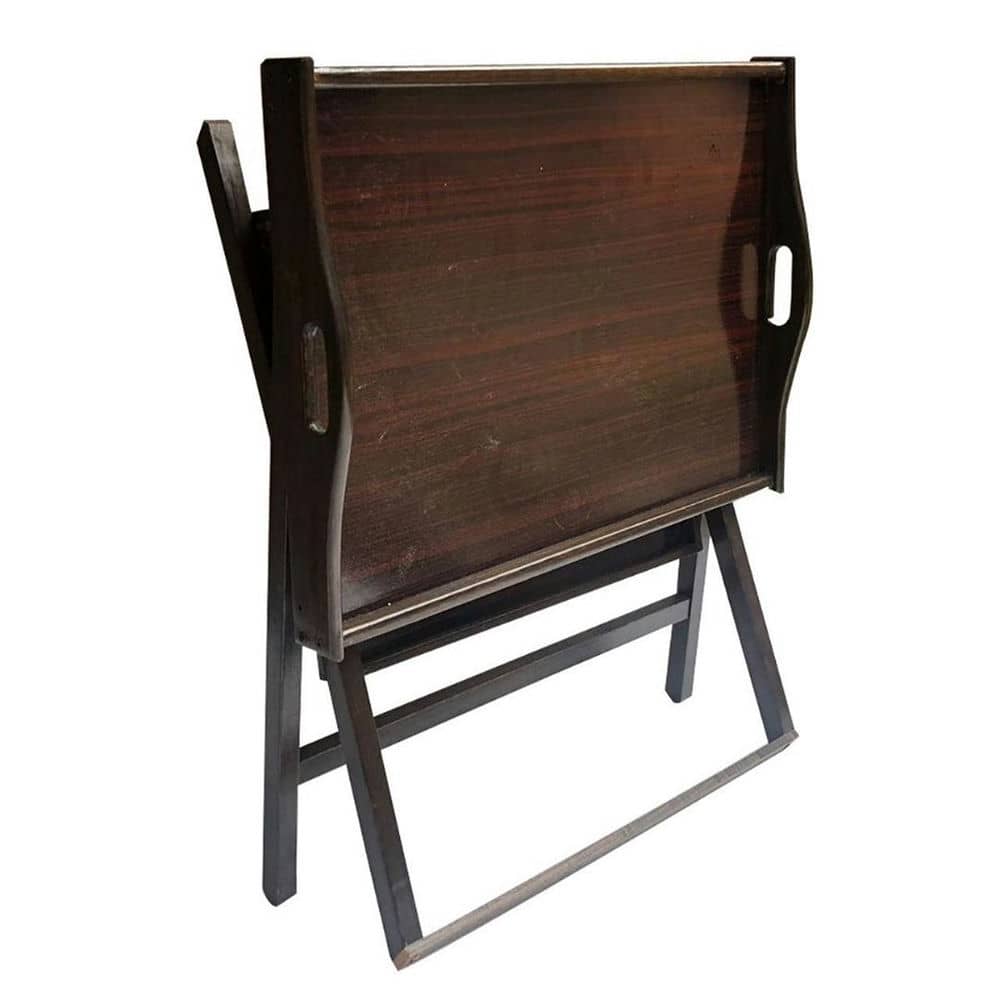 Dark Brown Folding Table