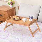 Light Brown Bed Table