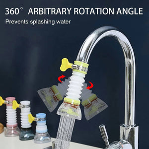 360 Degree Adjustable Water Faucet Extension