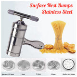 Stainless Steel Noodle Pasta Maker Machine 4 in 1