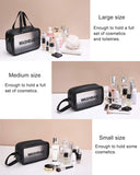 Makeup Cosmetic Bag Transparent Travel Wash Bag