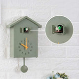 Modern Cuckoo Clock with Cuckoo Call or Natural Bird Voices