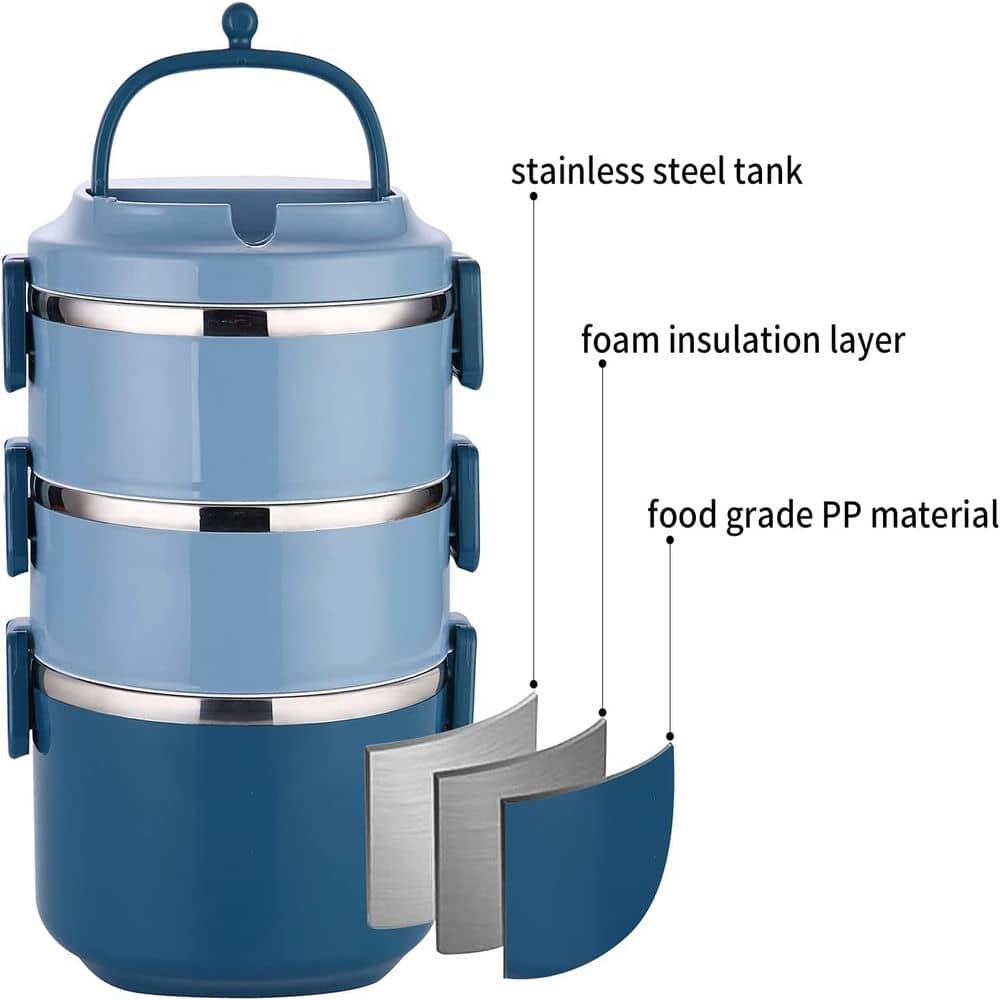 Double Thermal Insulation  Lunch Box