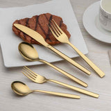Gold Cutlery Set- 24 Pcs
