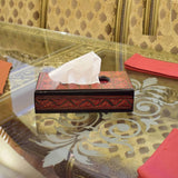 Elegant Design Hand Made Wooden Tissue Box