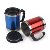 Stainless Steel Travel Coffee Mug - Single Piece