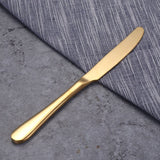 Gold Stainless Steel Cutlery Set-24pcs