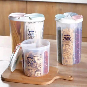 Moisture Proof Food Storage Vessel-Four Section