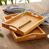 3 Piece Bamboo Serving Trays