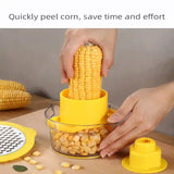 Corn Maize Cutter Peeler Vegetable Manual Chopper