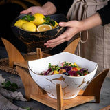 Creative Porcelain Fruit Salad Bowl