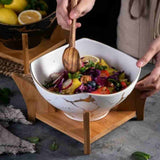 Nordic Creative Porcelain Fruit Salad Bowl