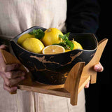 Nordic Creative Porcelain Fruit Salad Bowl