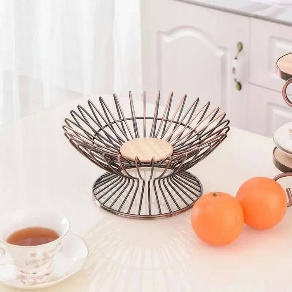 Kitchen Brass Fruit Basket