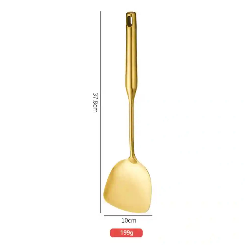 Pack of 2-Golden Cooking Spoon