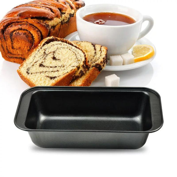 Pack of 2-Rectangular bread/loaf/cake tray pan
