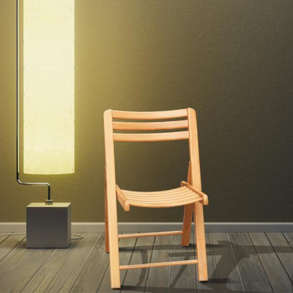 Wooden Foldable Chair For Home Decor