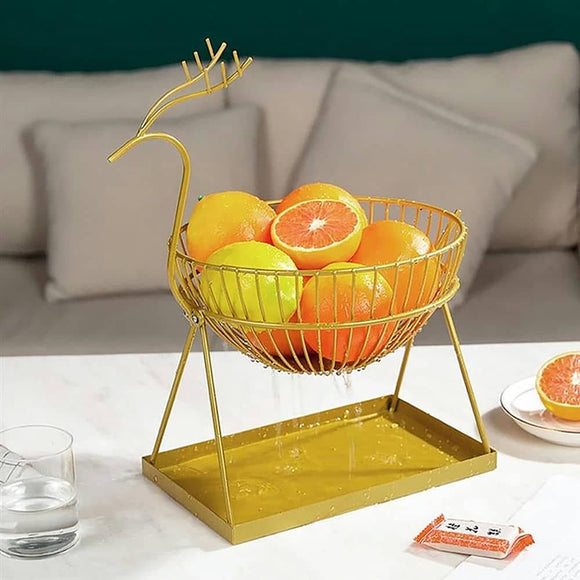 Double Layer Fruit Basket