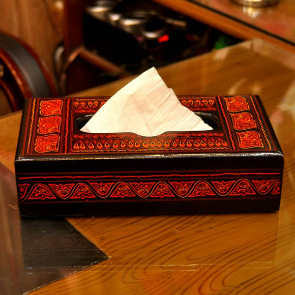 Elegant Design Hand Made Wooden Tissue Box