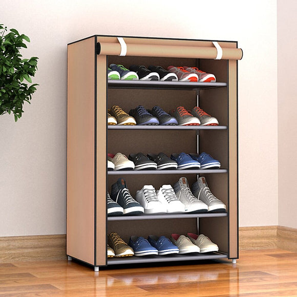 Shoe Rack Stand Closet Shelf Space-saving Furniture