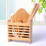 Wooden Spoon Holder - Wall Mounted