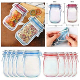Mason jar Food Storage Bags (Pack of 6)