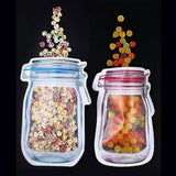 Mason jar Food Storage Bags (Pack of 6)