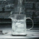 High Temperature Resistant Borosilicate Glass Teapot (Square)