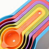 Rainbow Measuring Cups (6pcs )