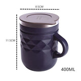 Diamond Cut Design Insulated Mug