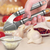 High Quality-Stainless Steel Garlic Press Crusher Squeezer