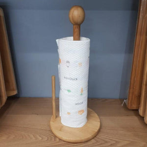 Wooden Kitchen Tissue Roll Holder